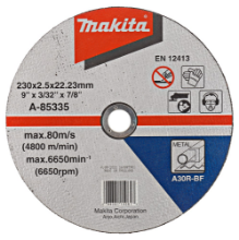 Afbeeldingen van Makita Doorslijpsch. 230X2,5Mm Metaal A-85335