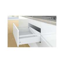 Afbeeldingen van Frontlade Set met Reling H186/126 L300 Wit