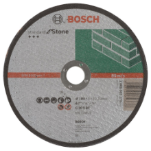 Afbeeldingen van Bosch Doorslijpschijf recht Standard for Stone