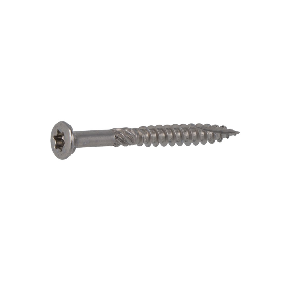 Afbeeldingen van Kelfort vlonderschroef - Ø4.0x40/24mm T20 - lenskop RVS 410