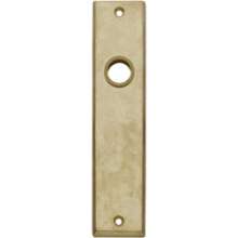 Afbeeldingen van INTERSTEEL Renovatie kortschild messing getrommeld 2568