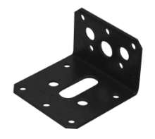 Afbeeldingen van GB hoekanker - 40x60mm 60x2,5 - epoxycoating zwart