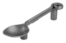 Afbeeldingen van Siro Meubelgreep metaal - boorafstand 64mm/L 108mm/H 23mm/B 28mm - tin 