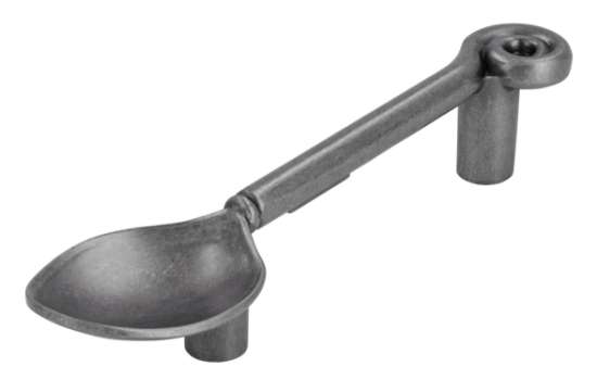 Afbeeldingen van Siro Meubelgreep metaal - boorafstand 64mm/L 108mm/H 23mm/B 28mm - tin 