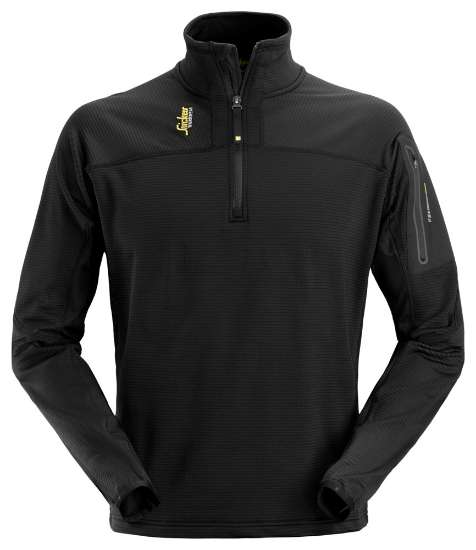 Afbeeldingen van Snickers fleece pullover 9435-0400 maat 2XL zwart