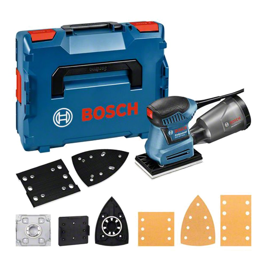 Afbeeldingen van Bosch vlakschuurmachine GSS 160 Multi