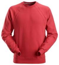 Afbeeldingen van Snickers sweatshirt 2812-1600 maat 3XL rood