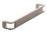 Afbeeldingen van Siro Meubelgreep metaal - boorafstand 160mm/L 169mm/H 29mm/B 20mm RVS effect 
