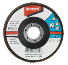 Afbeeldingen van Makita Lamellenschuursch. 115X22 K36 D-27028