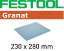 Afbeeldingen van Festool Schuurpapier granat 230x280 P180 GR/10