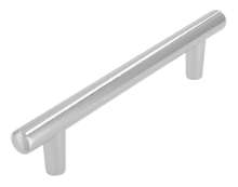 Afbeeldingen van Siro Meubelgreep metaal - boorafstand 96mm/L 135mm/H 27mm/B 10mm - chroom glanzend 