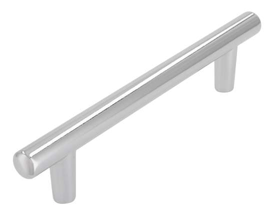 Afbeeldingen van Siro Meubelgreep metaal - boorafstand 96mm/L 135mm/H 27mm/B 10mm - chroom glanzend 