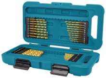 Afbeeldingen van Makita HSS-TiN borenset - 40-delig - in kunststof cassette