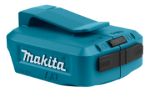 Afbeeldingen van Makita USB-adapter DEBADP05 - 14,4/18v 
