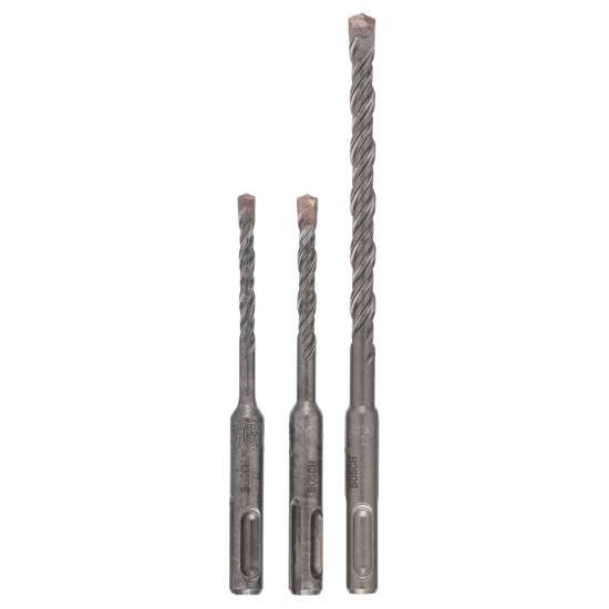 Afbeeldingen van Bosch 3-delige hamerborenset SDS-plus-5 SDS-Plus-5