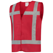 Afbeeldingen van Tricorp vest 453014 - maat 3XL-4XL - rood 
