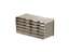 Afbeeldingen van Ubbink Muurrooster vloerVent Nieuwbouw - 108x51x45mm - grijs PP