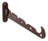 Afbeeldingen van Siro Wasdroger metaal - boorafstand 89mm/L 307mm/H 59mm/B 31mm - bruin 