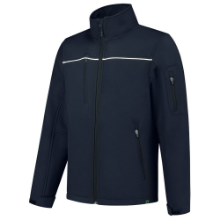 Afbeeldingen van Tricorp Softshell Luxe Rewear - Maat M - Inkt 