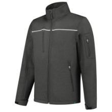 Afbeeldingen van Tricorp Softshell Luxe Rewear - Maat XXL - Donkergrijs 