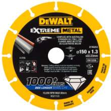 Afbeeldingen van DeWALT Extreme metal doorslijpschijf metaal DT40253