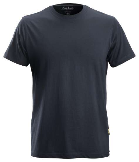 Afbeeldingen van Snickers t-shirt 2502-9500 maat L donker blauw