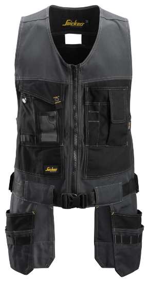Afbeeldingen van Snickers toolvest 4254-5804 maat 2XL staalgrijs