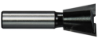 Afbeeldingen van Makita zwaluwstaartfrees - Ø25,4x22,2mm 14° - schacht Ø12mm 2 beitels