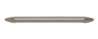 Afbeeldingen van Siro Meubelgreep metaal - boorafstand 96mm/L 118mm/H 33mm/B 8mm RVS effect 