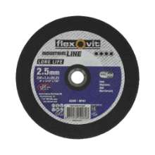 Afbeeldingen van Flexovit Doorslijpschijf - Ø230x2.5x22.2mm - staal en zachte metalen