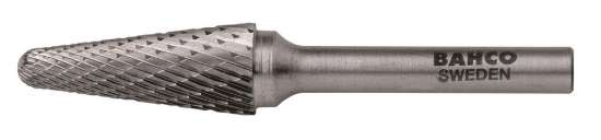 Afbeeldingen van Bahco stiftfrees hardmetaal conisch ronde kop standaard vertanding 12mm (L1230M06X)