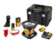 Afbeeldingen van DeWalt roterende laser DCE079D1R-QW - 18V - groen 
