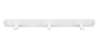 Afbeeldingen van Siro Sleutelhouder metaal - boorafstand 181mm/L 201mm/H 31mm/B 20mm - wit 