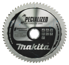 Afbeeldingen van Makita Zaagblad Efficut - Ø216x30mm 63T 0° - geschikt voor aluminium