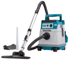 Afbeeldingen van Makita Stofzuiger met stofafzuigset DVC156LZX1 - 2x18v 15L opvangbak - voor droog gebruik in doos 