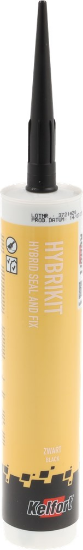 Afbeeldingen van Kelfort Hybrikit - 290ml - zwart op basis van MS-Polymeer 