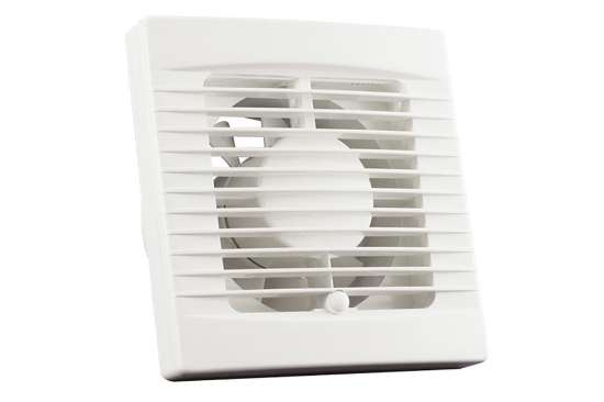 Afbeeldingen van Badkamer/ Toiletventilator EF120T wit