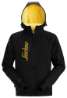 Afbeeldingen van Hoodie met logo en rits