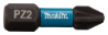 Afbeeldingen van Makita Slagschroefbit X Impact Black - PZ2x25mm