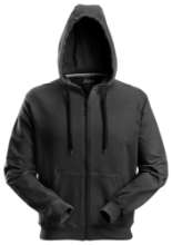 Afbeeldingen van Snickers zip hoodie 2801-0400 maat XS zwart