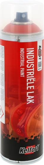 Afbeeldingen van Kelfort spuitverf bloedoranje RAL2002 500ml
