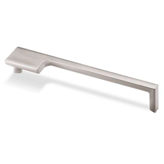 Afbeeldingen van Hettich Greep Zenga rechts, boorafstand 192, L 201 mm, B 36 mm, H 30 mm, roestvrij staal finish geborsteld