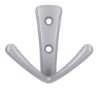 Afbeeldingen van Siro Kapstokhaak metaal - boorafstand 25mm/L 71mm/H 40mm/B 76mm - aluminium 