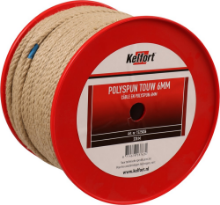 Afbeeldingen van Kelfort Touw - 6mm 220 meter - Polyspun geel 