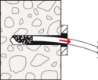 Afbeeldingen van Fischer betonschroef FBS II - Ø6x60mm T30 - platverzonkenkop