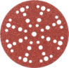 Afbeeldingen van Kelfort schuurschijf 150mm rood 10st 49 gaten