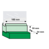 Afbeeldingen van Axaflex combi raamuitzetter 2640-10-81/E - lengte 180mm - RVS
