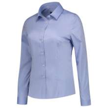 Afbeeldingen van Tricorp blouse stretch slim fit 705016 Blauw 32