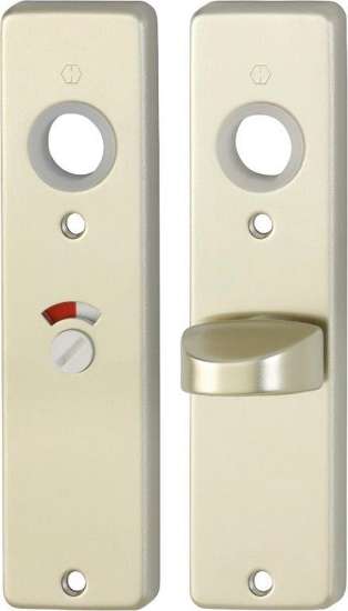 Afbeeldingen van Hoppe kortschild 202kp - WC 55x8 - F2 Op=Op