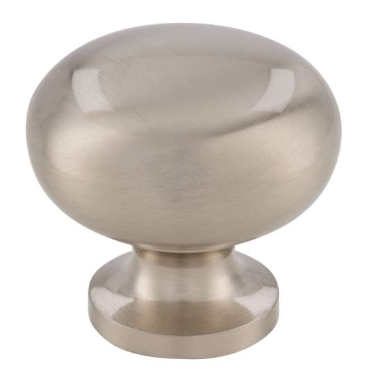 Afbeeldingen van Siro Meubelknop metaal - L 29mm/H 27mm/B 29mm - RVS effect 